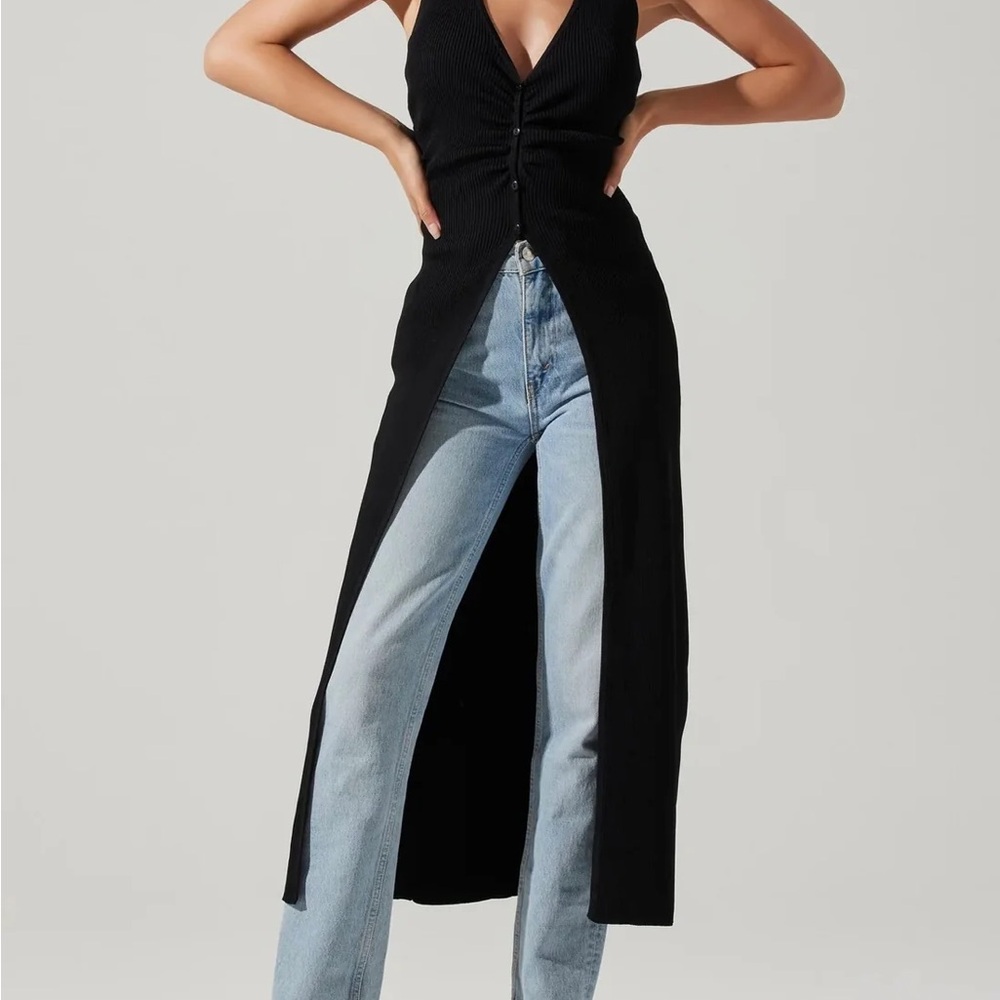 Astr Tessa Long Sweater Vest